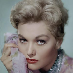 Kim Novak studio photo c. 1959 - color, multiple sizes   old Hollywood bombshell, glamorous leading lady, art poster [C139]