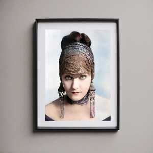 Gloria Swanson Hollywood Legend C. 1919 | Color | Multiple Sizes ...