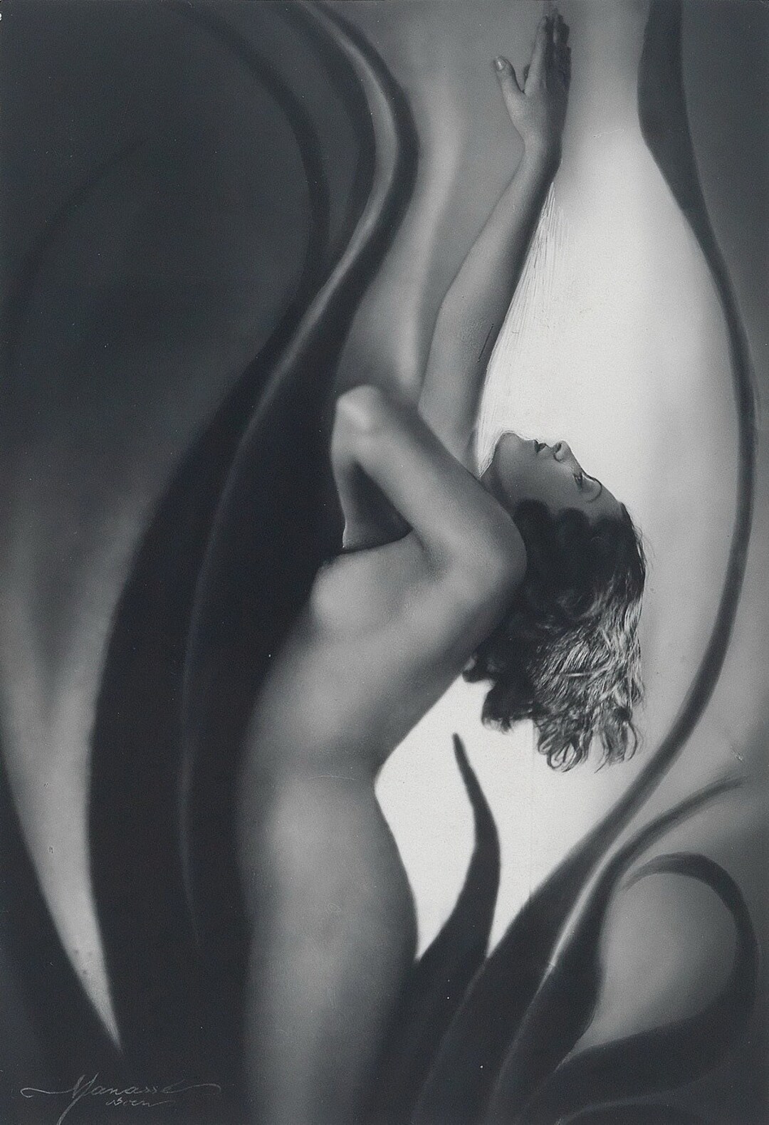 1920's Era Studio Manasse Nude Study-paris Black and - Etsy
