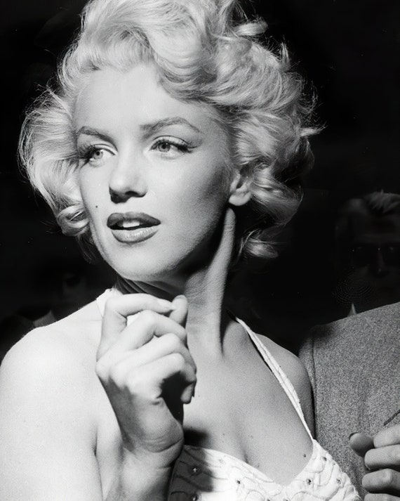 weekend Vervullen jurk Marilyn Monroe ca 1953 Zwart-wit Meerdere maten 730-954 - Etsy Nederland