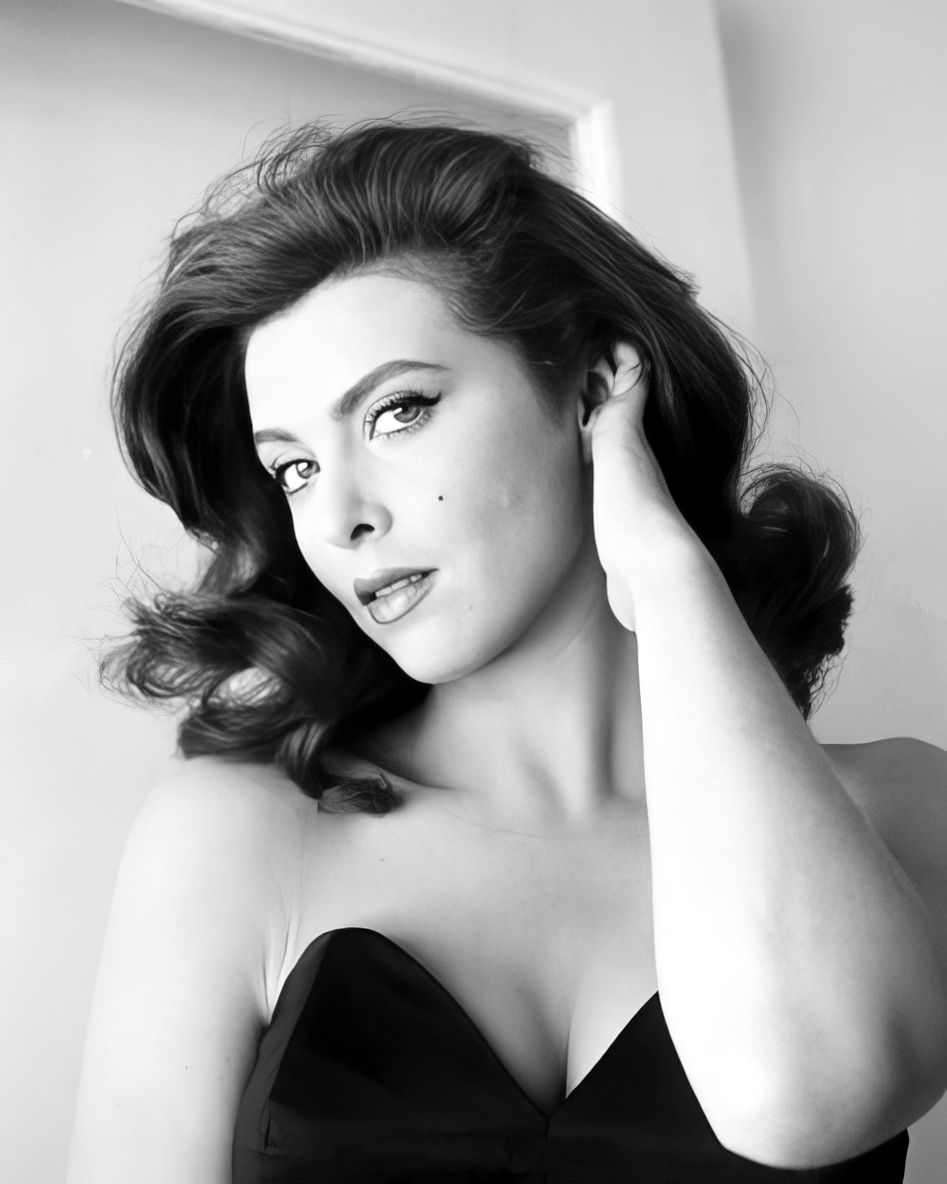 Tina Louise c. early 1960's, black & white, multiple sizes, old Hollywood actress , old movie stars, vintage glamour [1808]