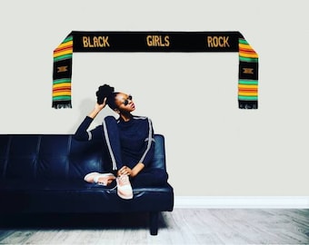 Black Girl Magic Wall Art - Ethnic Wall Hanging - African Decor for Living Room - Afrocentric Decor - Wall Tapestry Hanging Woven