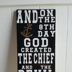 8th Day God Created the Chief, Senior Chief, Master Chief, Anchor Up, Chief Select
