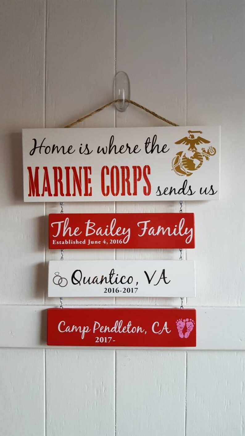 Home Is Where The Marine Corps Sends Us Us Marines Marine Etsy