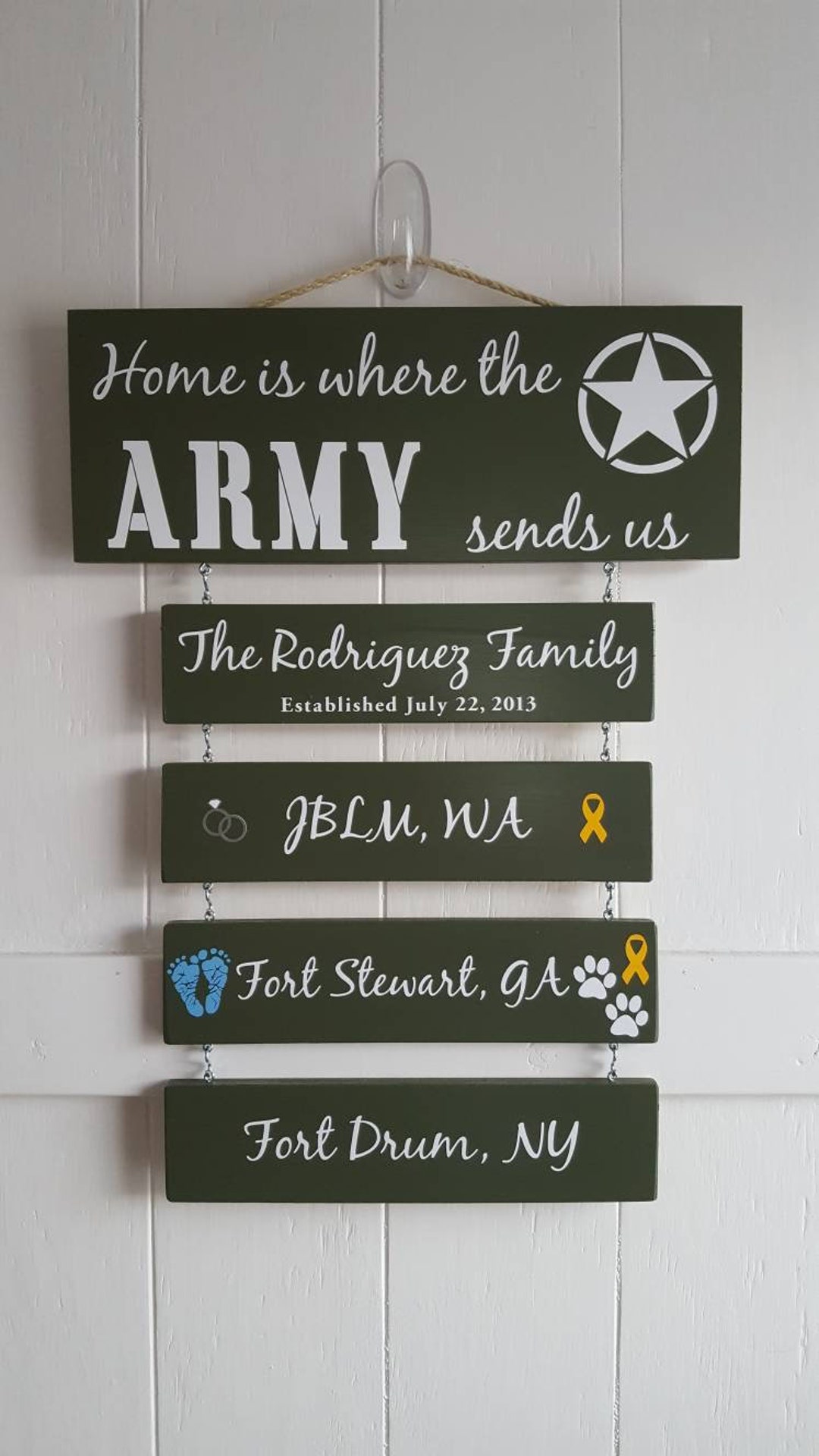 Goodbye Sign Army Army Duty Station Sign: Personalized Military Retirement Gift - Etsy