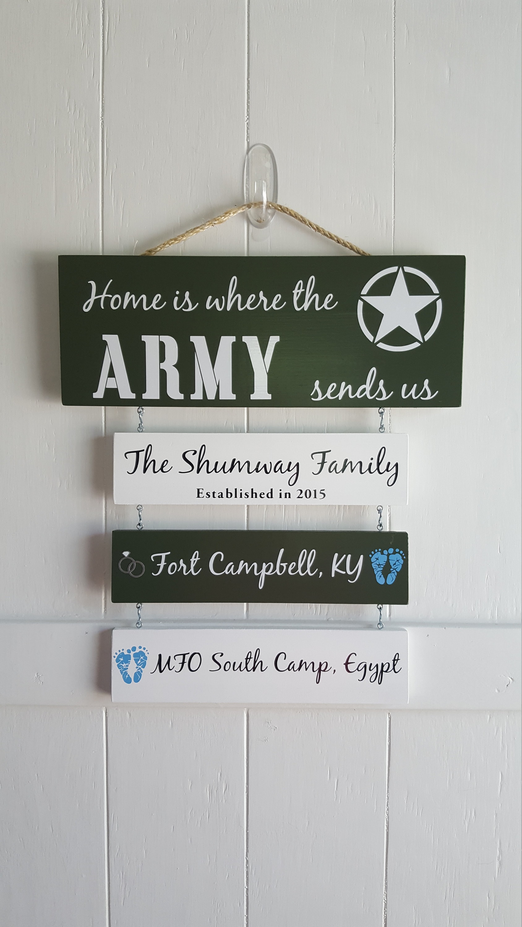 Home is Where the Army Sends Us Army Pride Patriotic Wall Etsy