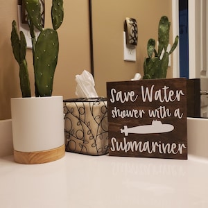 Save Water Shower with a Submariner