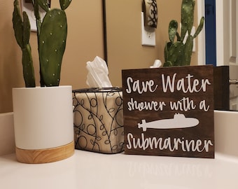 Save Water Shower with a Submariner
