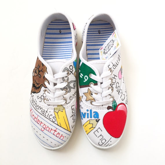 teacher canvas shoes