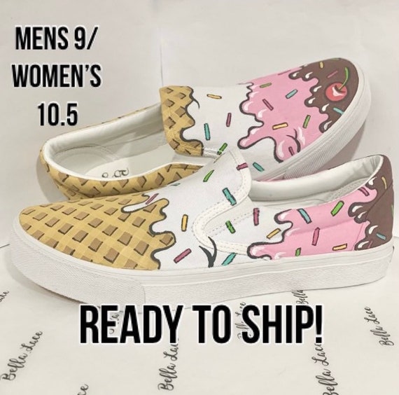 cream colored canvas shoes