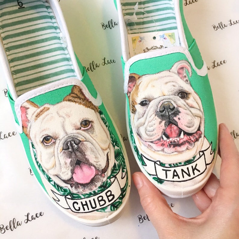 dog canvas shoes