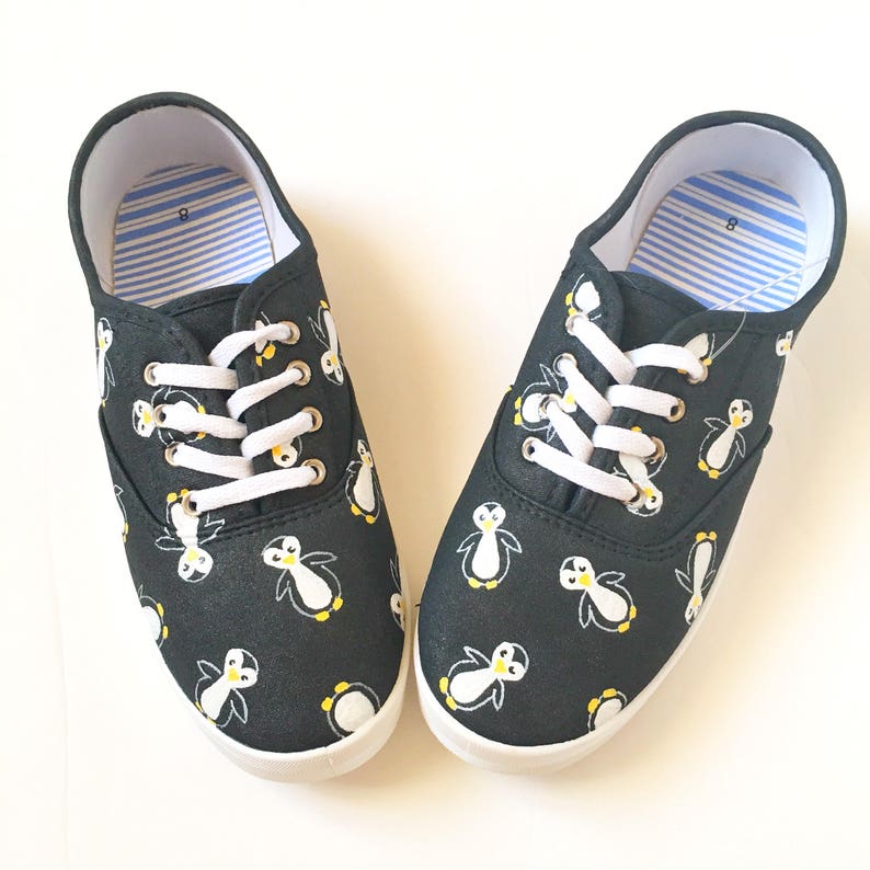 penguin canvas shoes