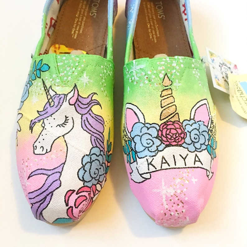 unicorn shoes size 1