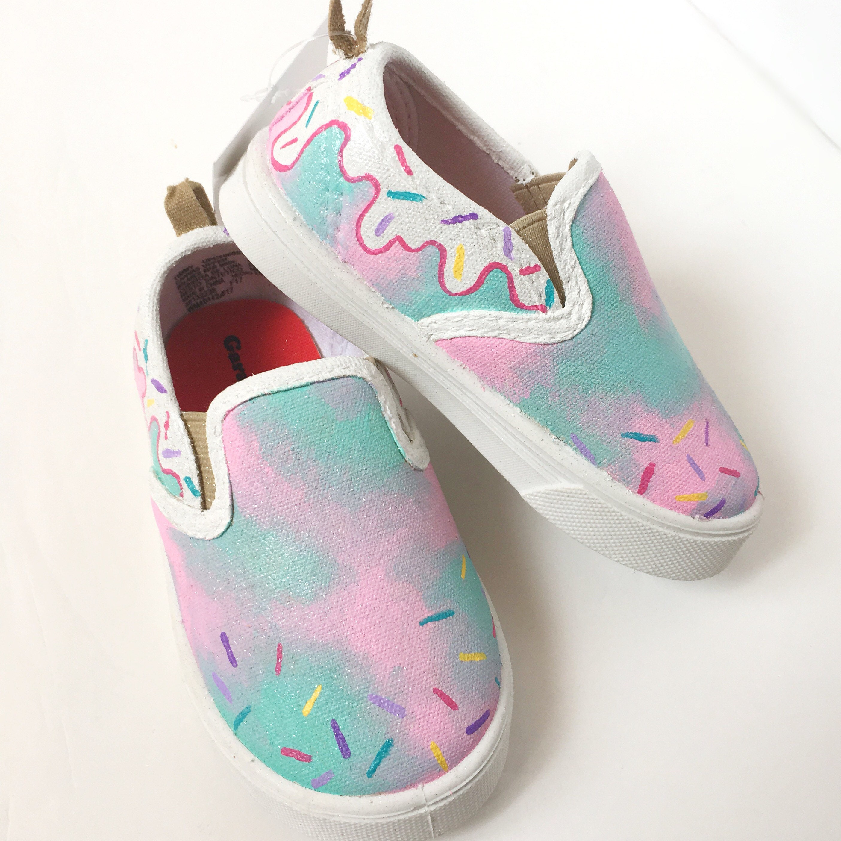 Custom ice cream shoes personalized ice cream shoes ice Etsy