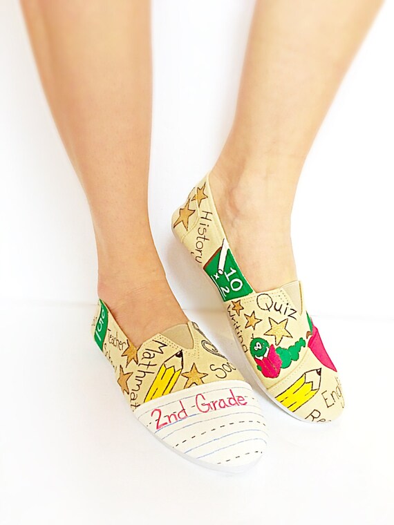 custom teacher shoes