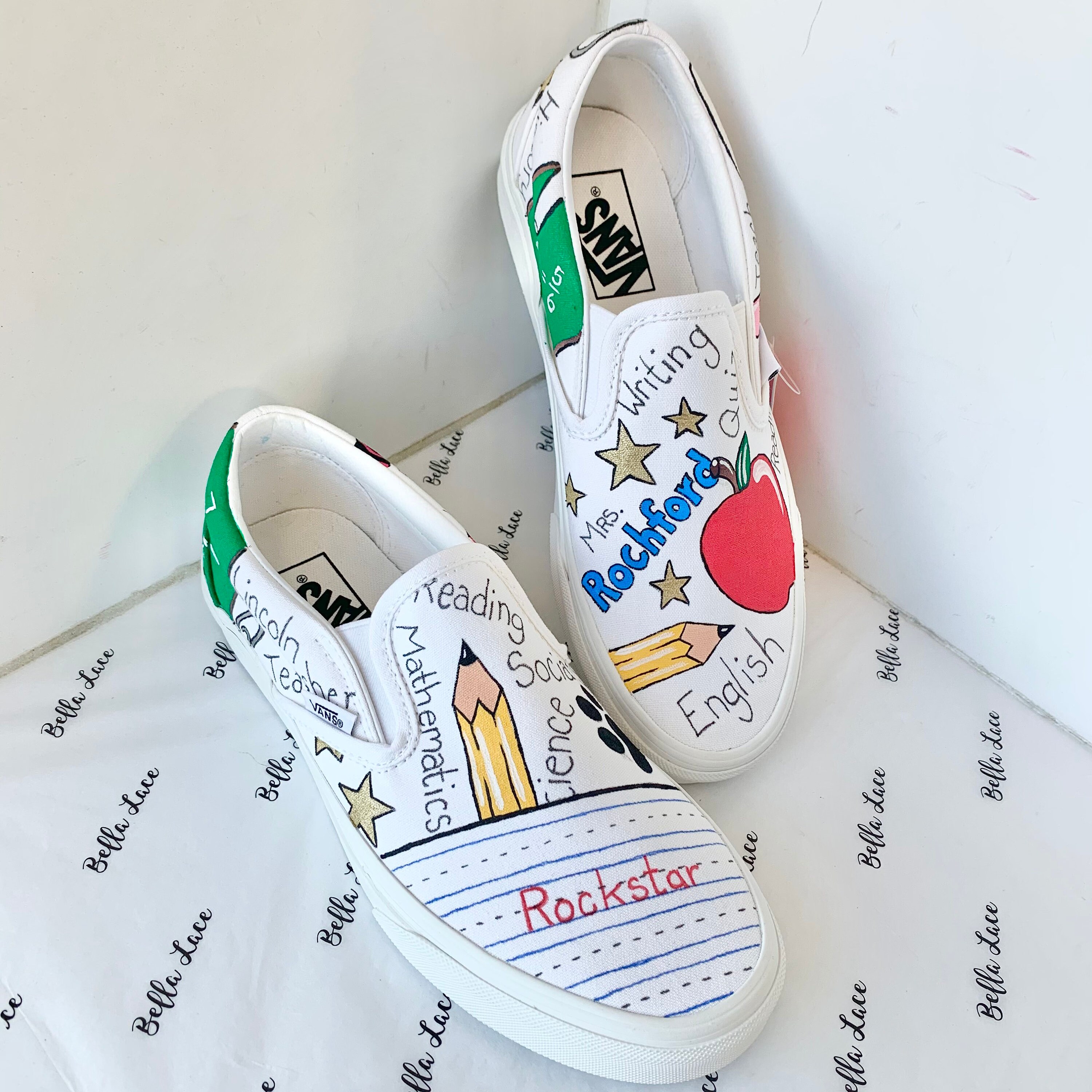 custom teacher shoes