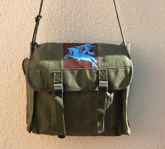 heavy duty canvas messenger bag