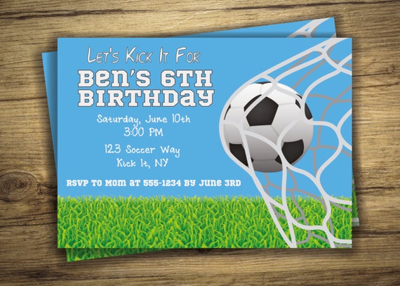 Tarjetas Cumpleaños De Futbol Tarjetas Cumpleaños De Futbol