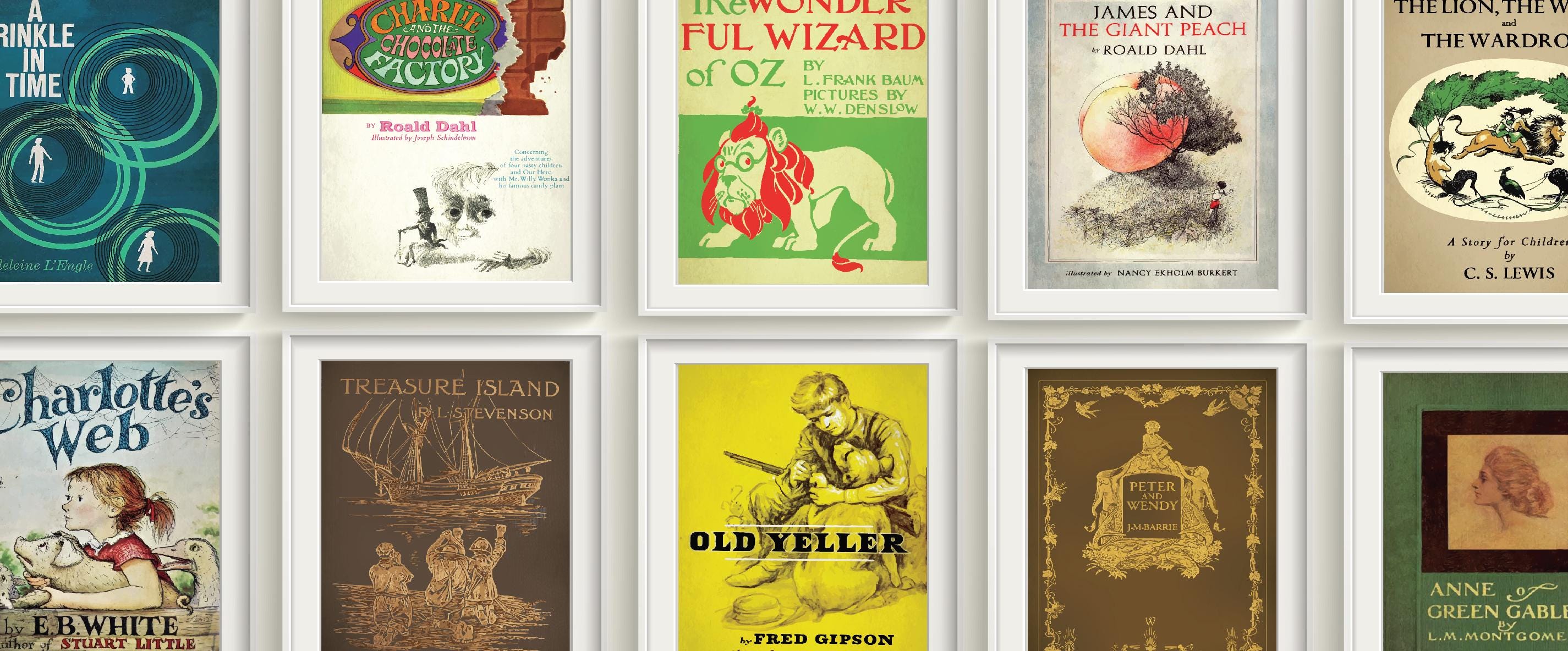 Vintage Book Art Posters, Classic Book Cover Art Prints, Antique Book ...