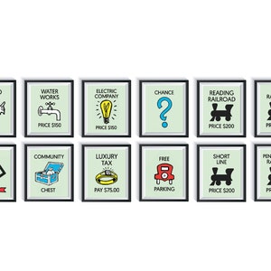 Board Game Art Prints UNFRAMED Qty 12 Game Room Wall Art Playroom Housewarming Gift New Home Present College Dorm Room BEDROOM Decor Unique