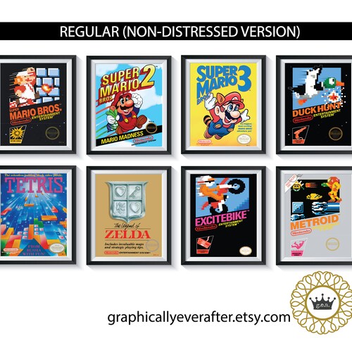 Vintage Board Game Box Art Prints UNFRAMED Qty 4 Playroom Etsy