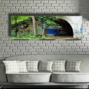 Graffiti, Graffiti Art Print, Oversized Graffiti Art, Graffiti Wall Art, Street Art, Steampunk Decor, Street Art Print, Steampunk Art