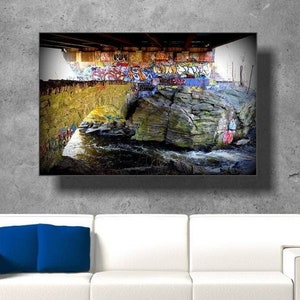 Graffiti Wall Art For Sale, Large graffiti art on canvas, Large Graffiti Art, Graffiti, Graffiti Canvas, Steampunk Wall Art, Steampunk Art