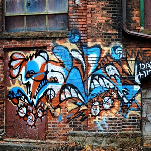 Raw Outsider Art, Graffiti, Graffiti Art, Underground Wall Art, Weird Art Brut, Graffiti Art Canvas, Graffiti On Canvas, Graffiti Art
