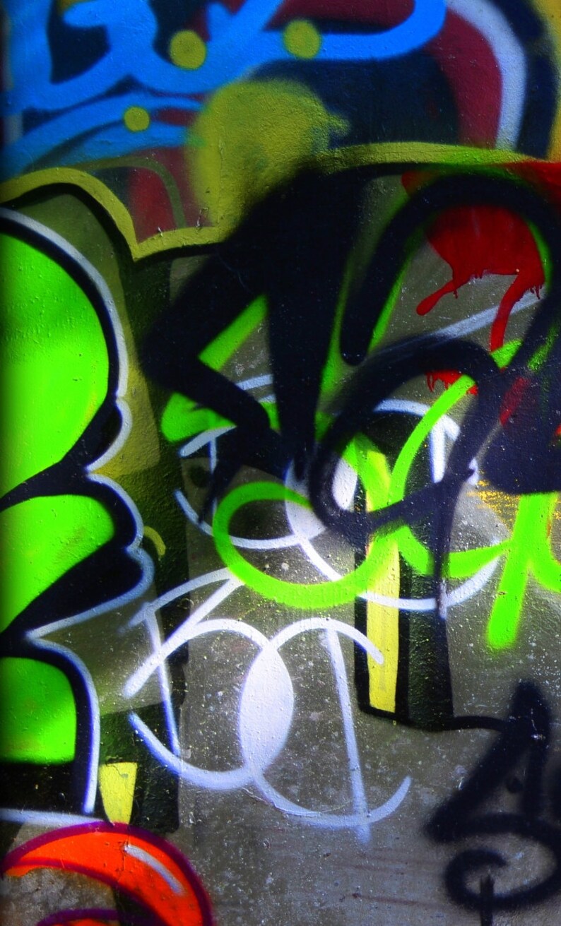 Oversized Wall Art Graffiti Art Canvas Graffiti Art Etsy