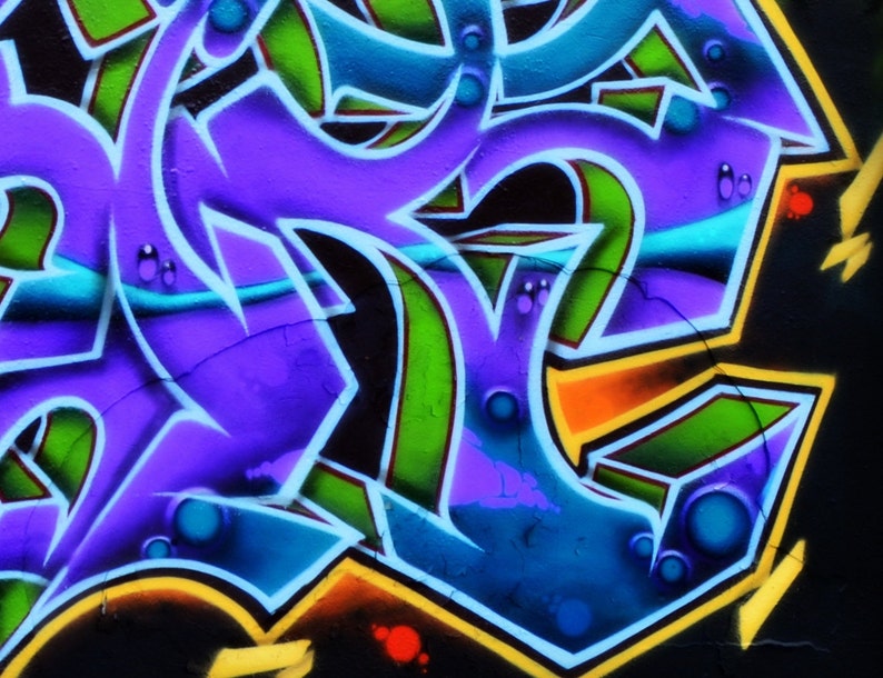 Graffiti Art For Sale Graffiti Art Pieces Large Graffiti Etsy