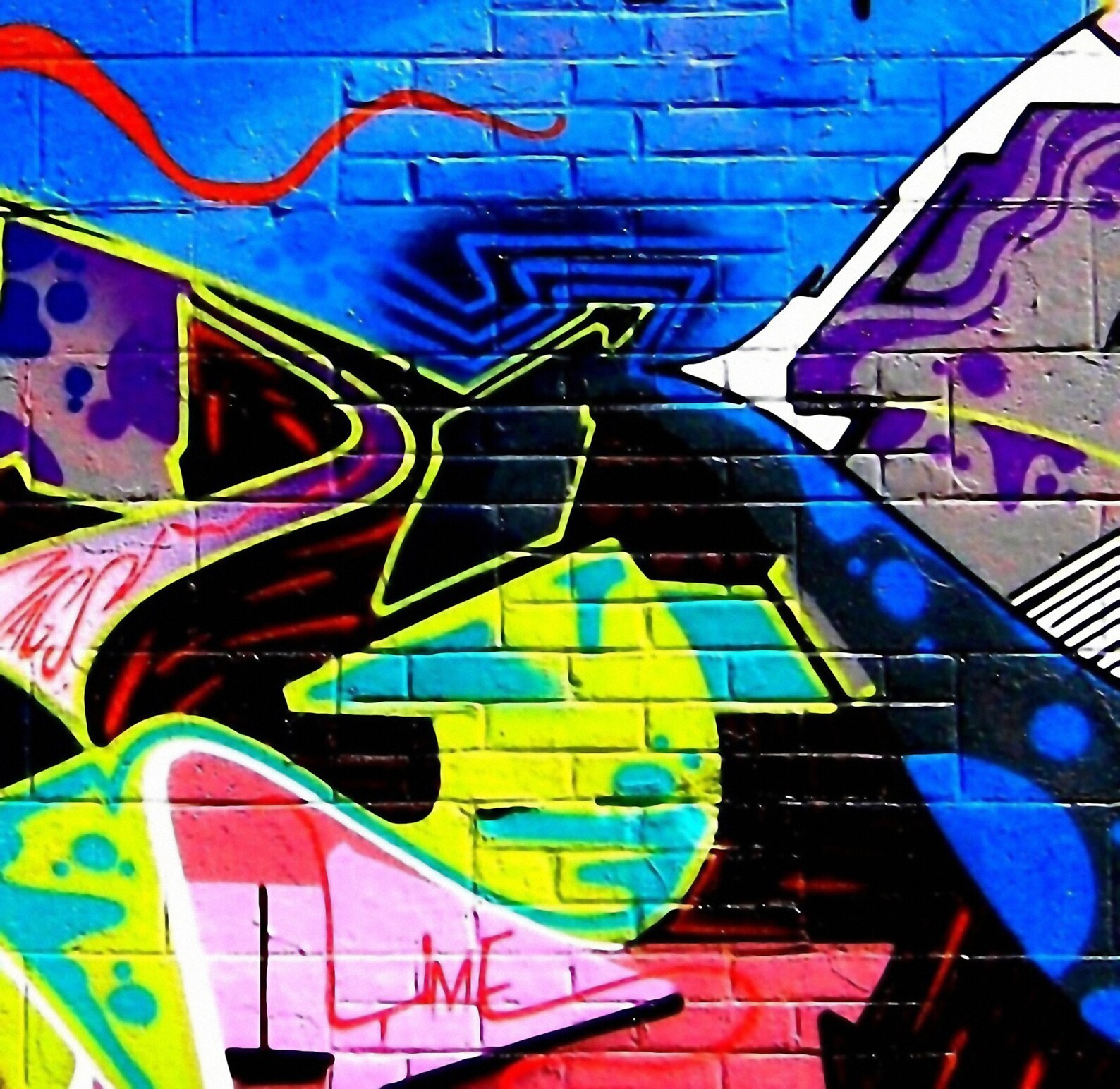 Large Graffiti Art Canvas Graffiti Art Graffiti Graffiti on Etsy