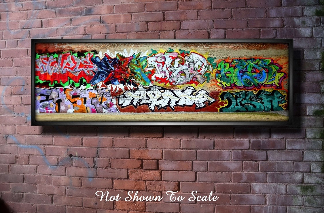 Graffiti Art for Sale Graffiti Art Pieces Large Graffiti Etsy
