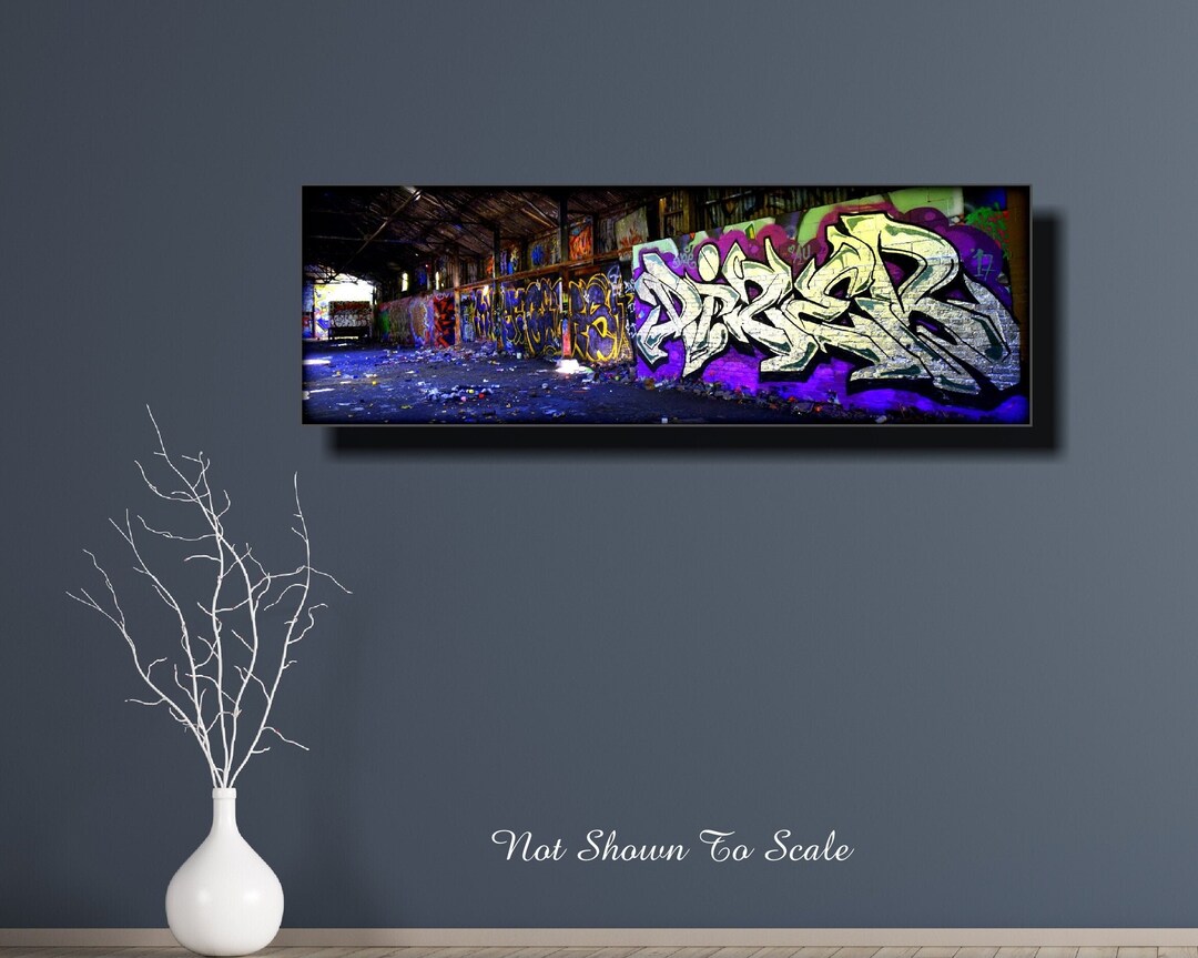 Large Graffiti Art Graffiti Art on Canvas Graffiti Art Etsy