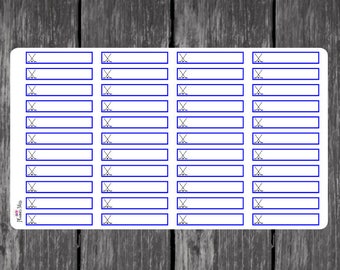 Hockey Practice Game Reminder Planner Stickers 24 Count - Erin Condren, Kikki K, Filofax, Plum Paper