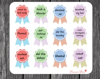 Mom Award Planner Stickers - Erin Condren, Kikki K, Filofax, Plum Paper, Inkwell