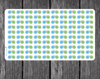 Contact Lens Planner Stickers - Erin Condren, Kikki K, Filofax, Plum Paper, Eye, Ophthalmologist, Contacts