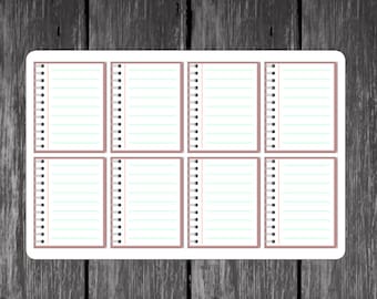 Journal Planner Stickers - Erin Condren, Kikki K, Filofax, Plum Paper