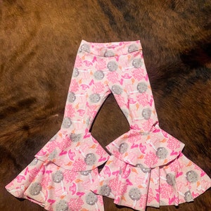 Bell Bottoms / Western Girls Flares / Cowgirl / Rodeo / Dolly Parton