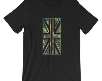 Union Jack Camo - Short-Sleeve Unisex T-Shirt