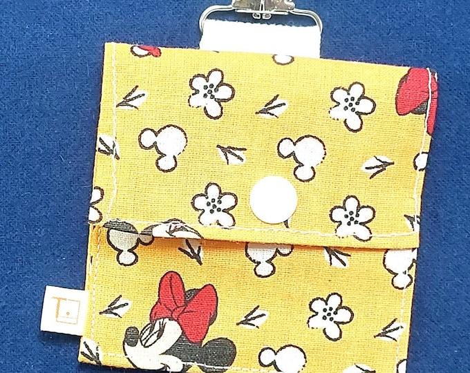 Tubie Pockets® Clips! Minnie Mouse NG and NJ Tube Moveable Storage Pocket