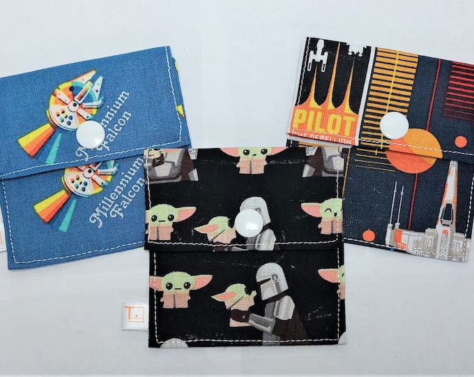 Tubie Pockets® Set of 3 Star Wars NG and NJ Tube Moveable Storage Pockets