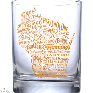 Vaso de whisky de Wisconsin Cheese Makers