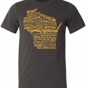 Wisconsin Käse & Käse Makers Tshirt