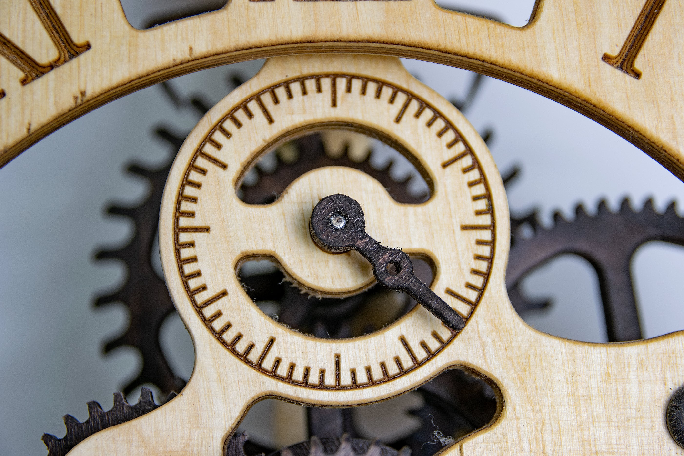 Wooden Wall Clock LILY Kit DIY Project Kit Pendulum Etsy