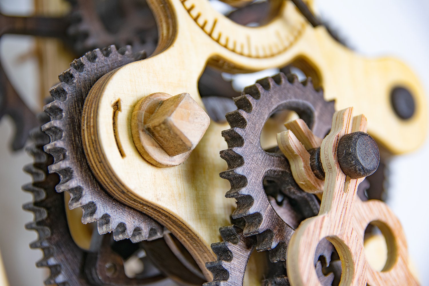 Wooden Wall Clock LILY Kit DIY Project Kit Pendulum Etsy