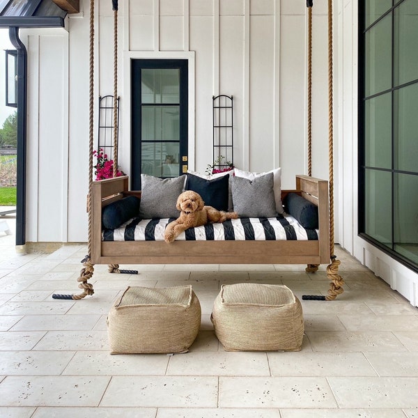 Porch Swing Bed Etsy