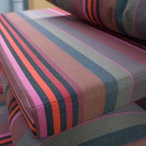 Bench Cushion With SUNBRELLA Cover 3 feet long 2&quot; Thick - Indoor / Outdoor Bench