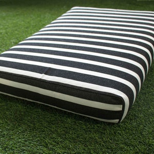 Dog Bed- 40x26x2 Sunbrella Cushion w/Removable Cover -Dog Pad - Crate Pad - Kennel - Large