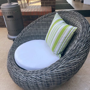 Sunbrella Round Thick Patio Cushions 