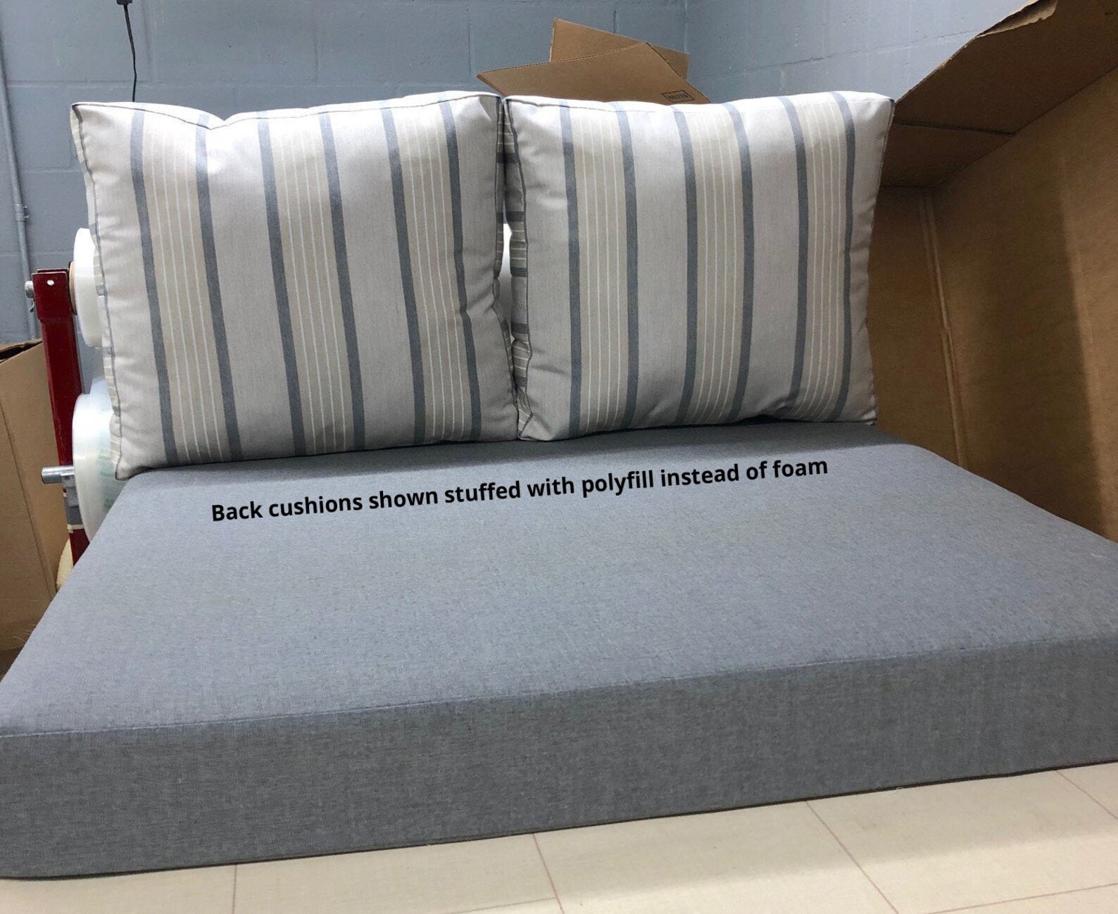 Pair of Sunbrella Daybed Back Cushions Daybed / Porch Swing Etsy